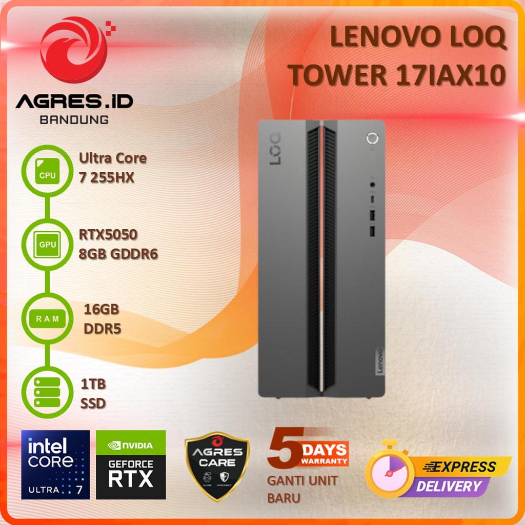 LENOVO LOQ TOWER 17IAX10 ULTRA 7 255HX RTX5050 16GB 1TB