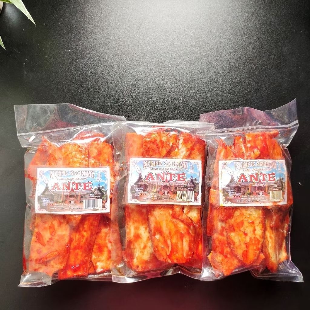 Kripik singkong balado sanjay ante