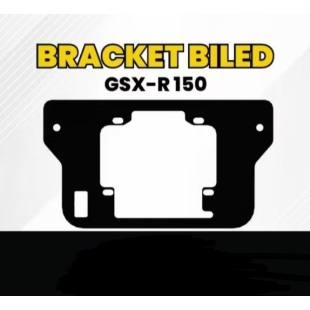 PROMO_ Breket Lampu Biled Projie Led 2.5 Inch Motor GSX-R150