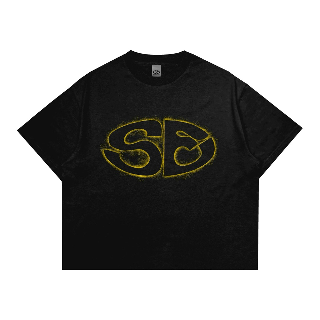 T-Shirt | Boxy Fit | Star Yellow | Black | Shine.Everywhere.