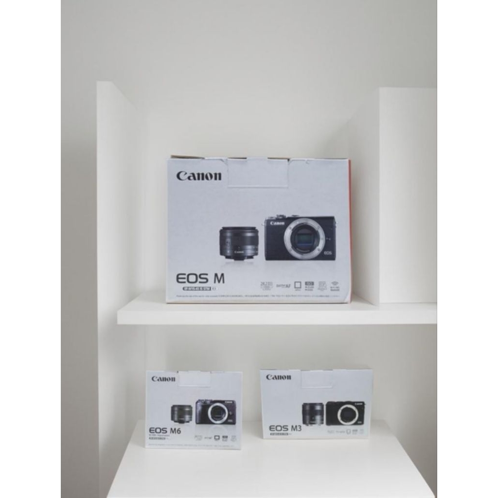 Dus Camera Canon M Polos / Box untuk kamera second Canon M Polos