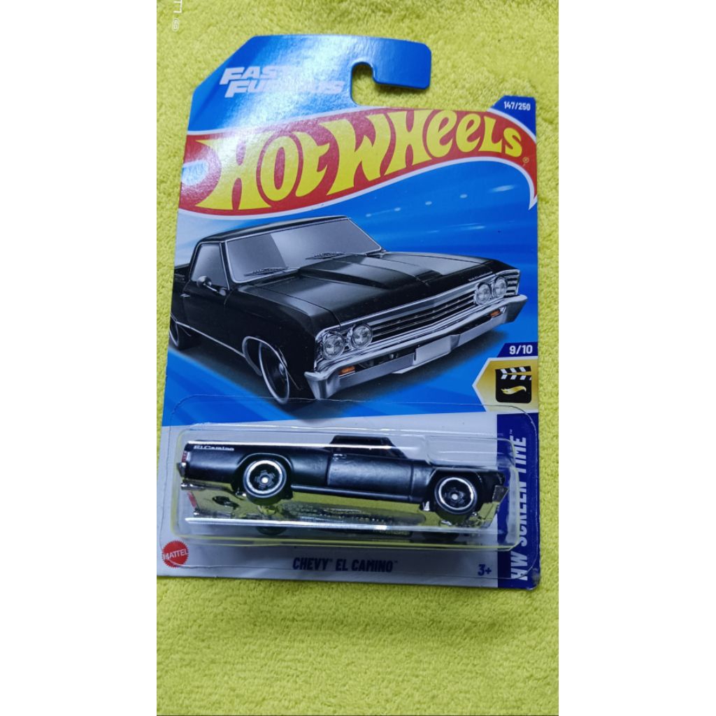 Hot Wheels Chevy El Camino Hitam