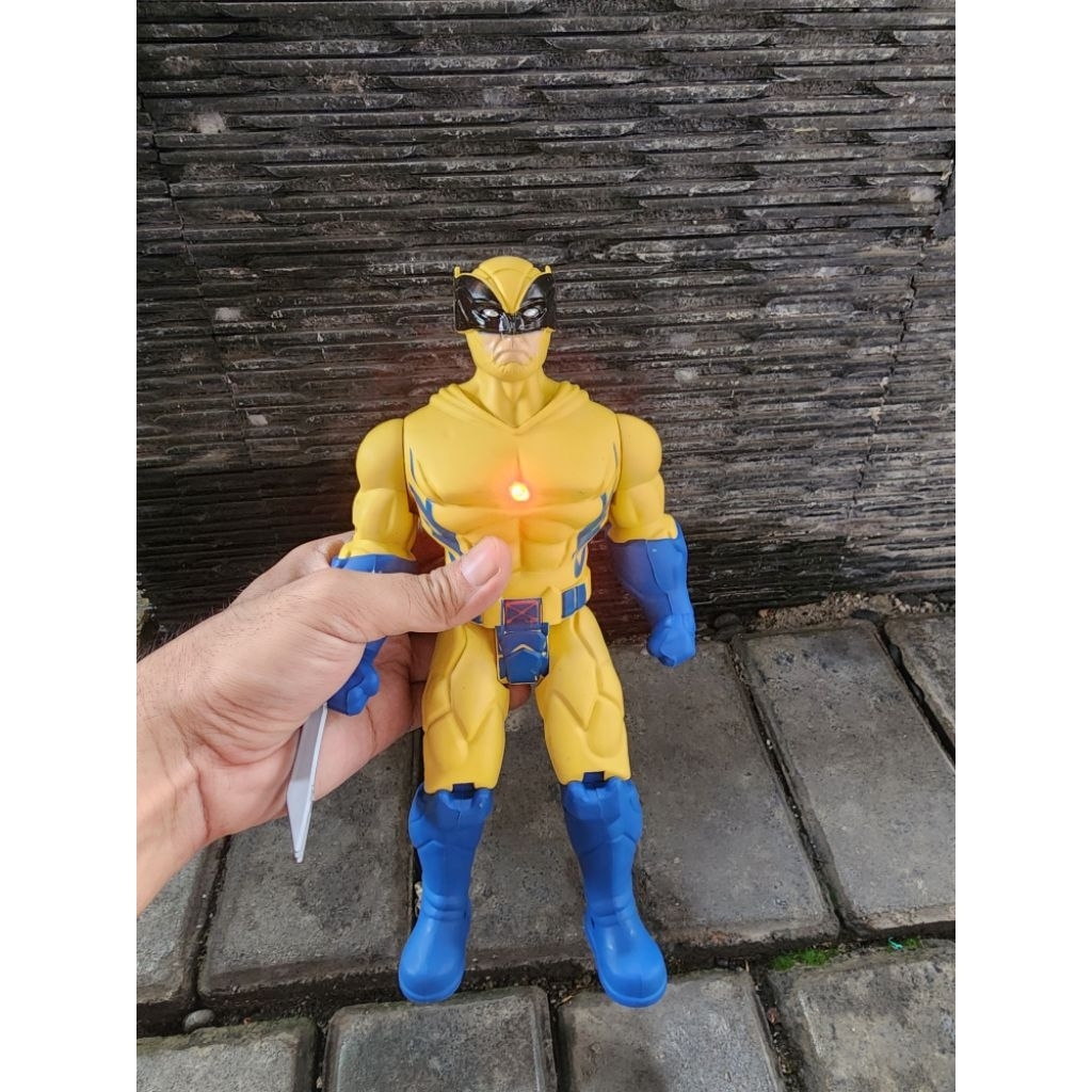 Mainan Miniatur Replika Wolverine - Action Figure Wolverine