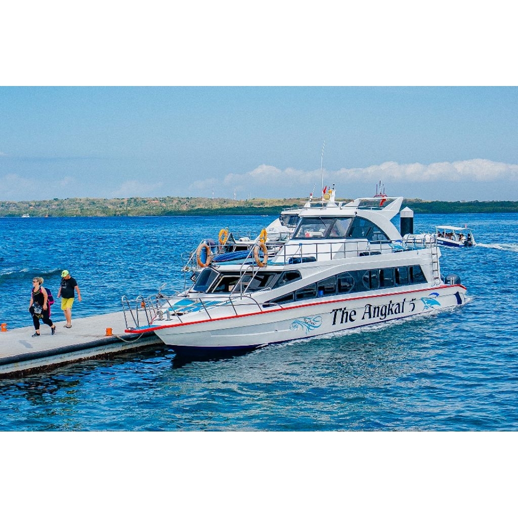 Tiket fast boat antara Kusamba dan Nusa Penida (Pelabuhan Sampalan) via The Angkal