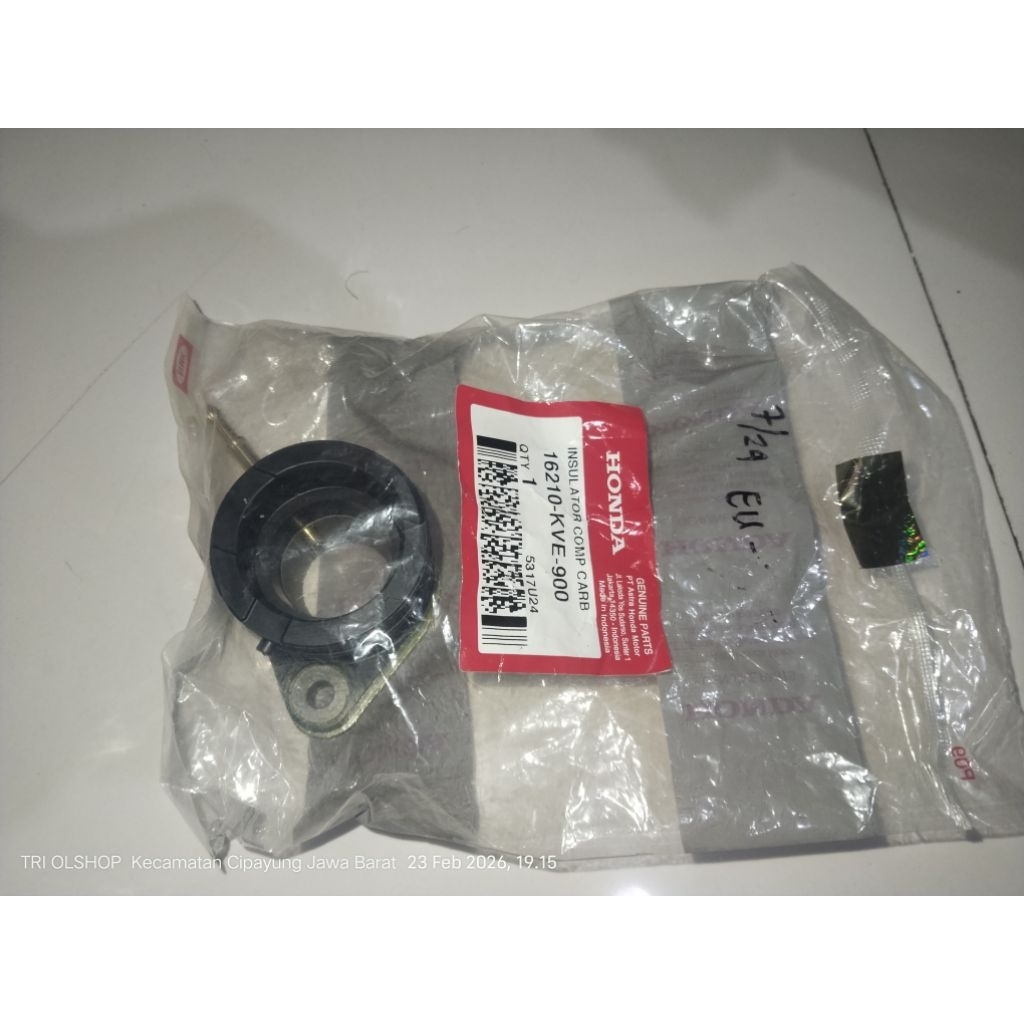 ori karet intek megapro new monoshok monoshock monosok monosock insulator intake intec manipold mani