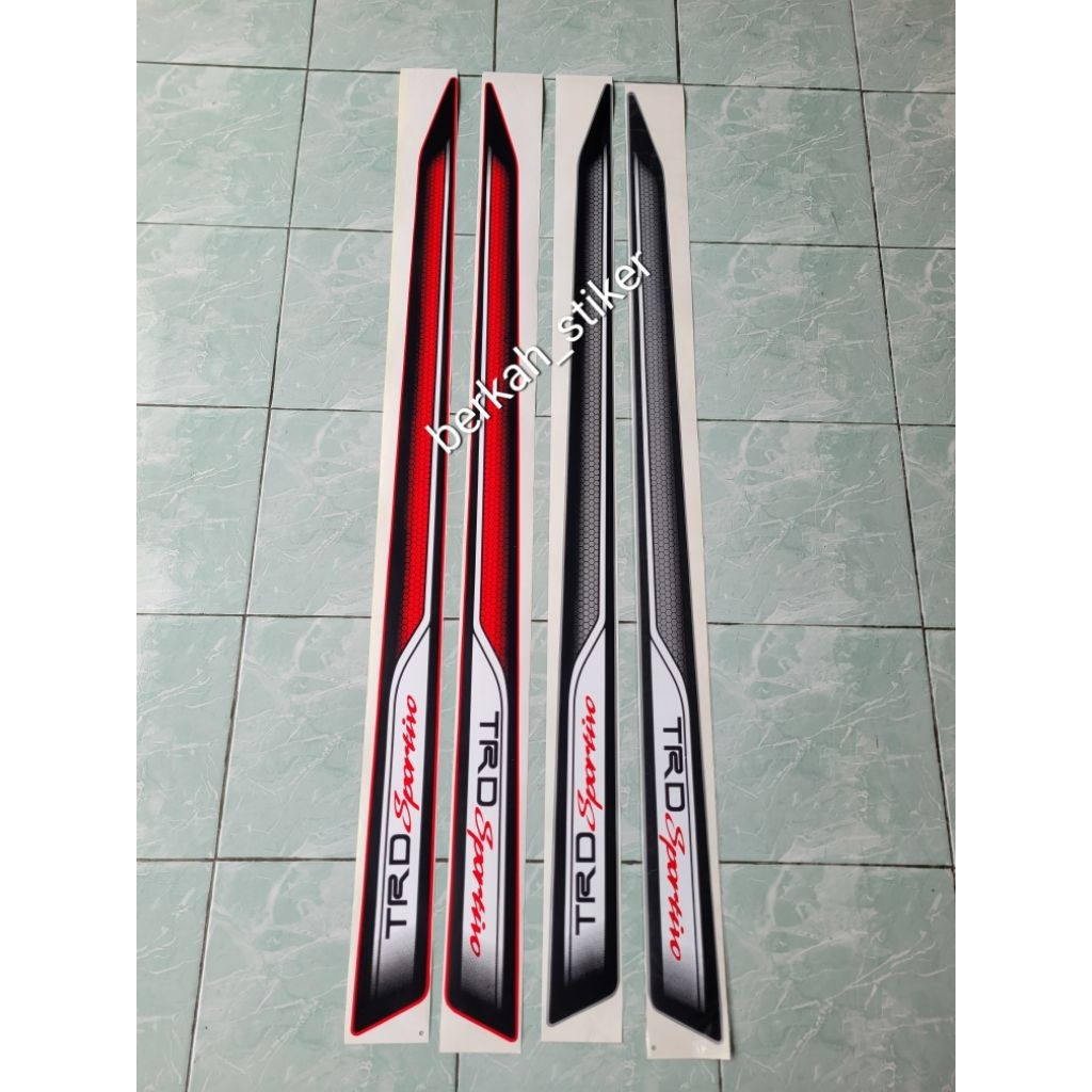 stiker sticker list body toyota rushTRD Sportivo/stiker trd sportivo rush/stiker trd sportivo sisik 