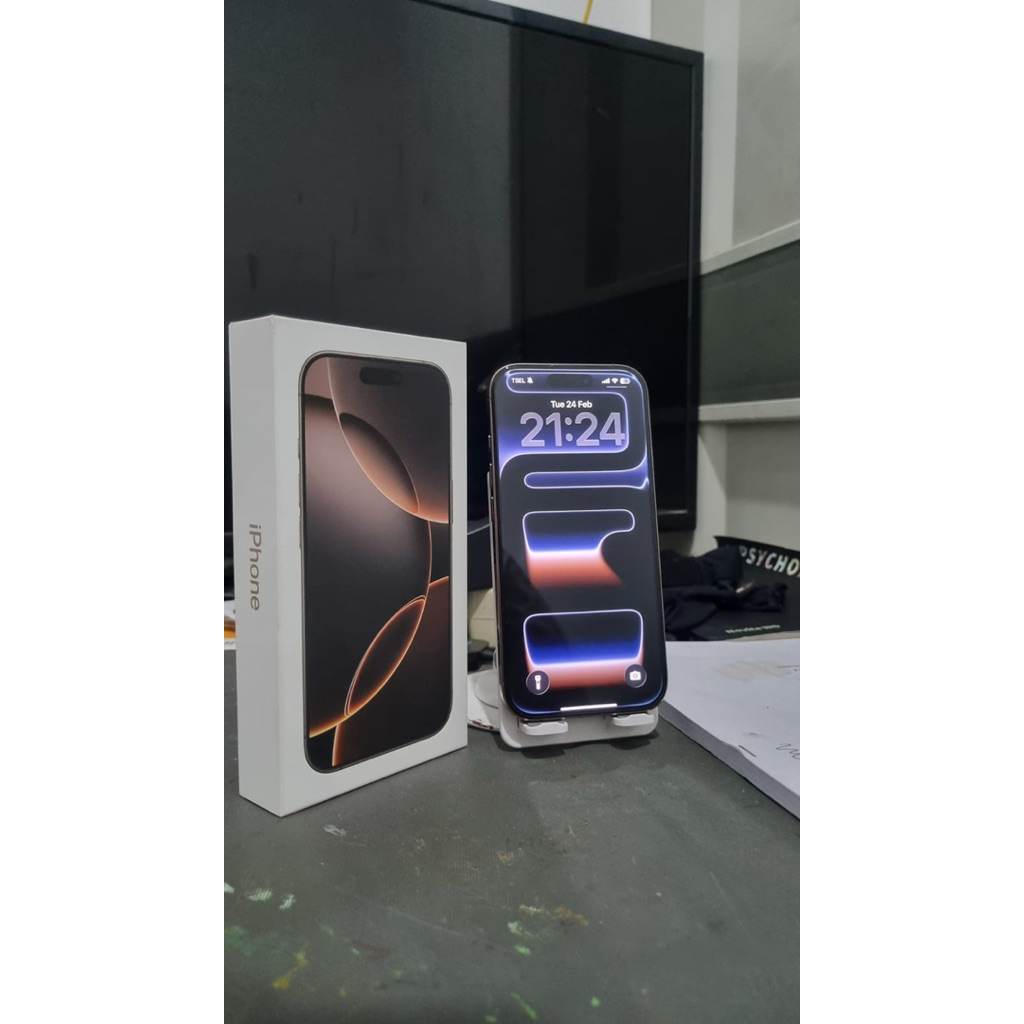 IPHONE 16 PRO 128gb EX IBOX (DESSERT TITANIUM)