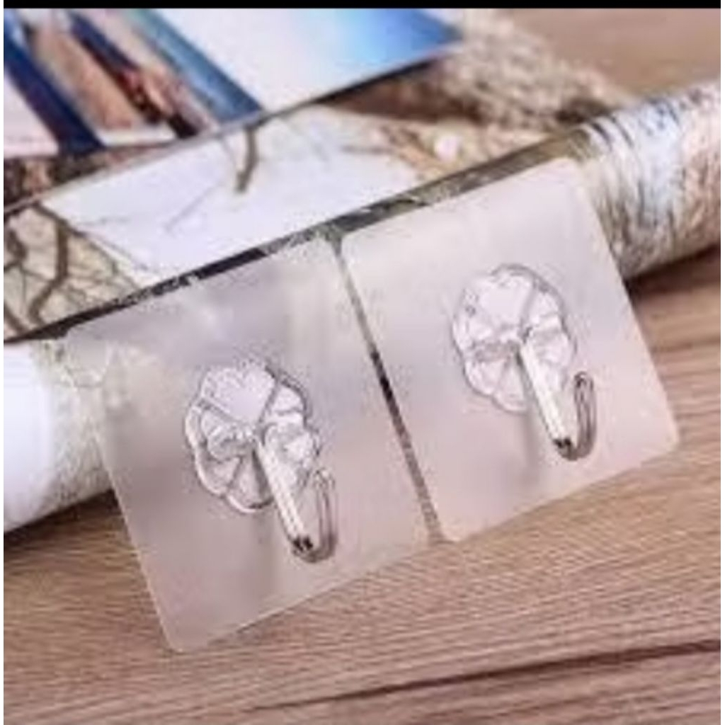 gantungan baju dinding tempel / gantungan tempel dinding / gantungan tempel dinding kuat