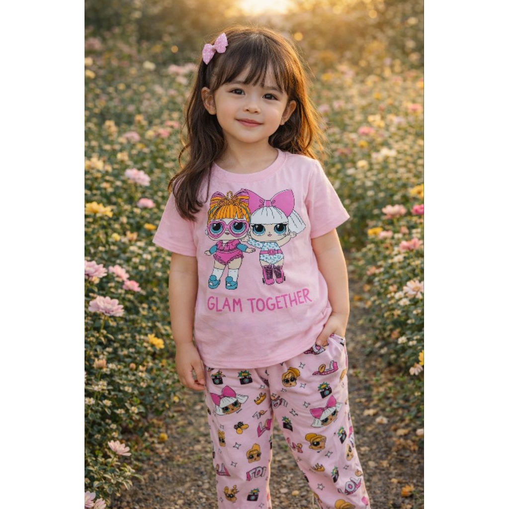 Jijibeier LOL set hpl organik celana 7/8