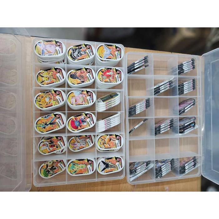TERLARIS Pokemon Mezastar - Container Kontainer Kotak box 18 GRID BOX