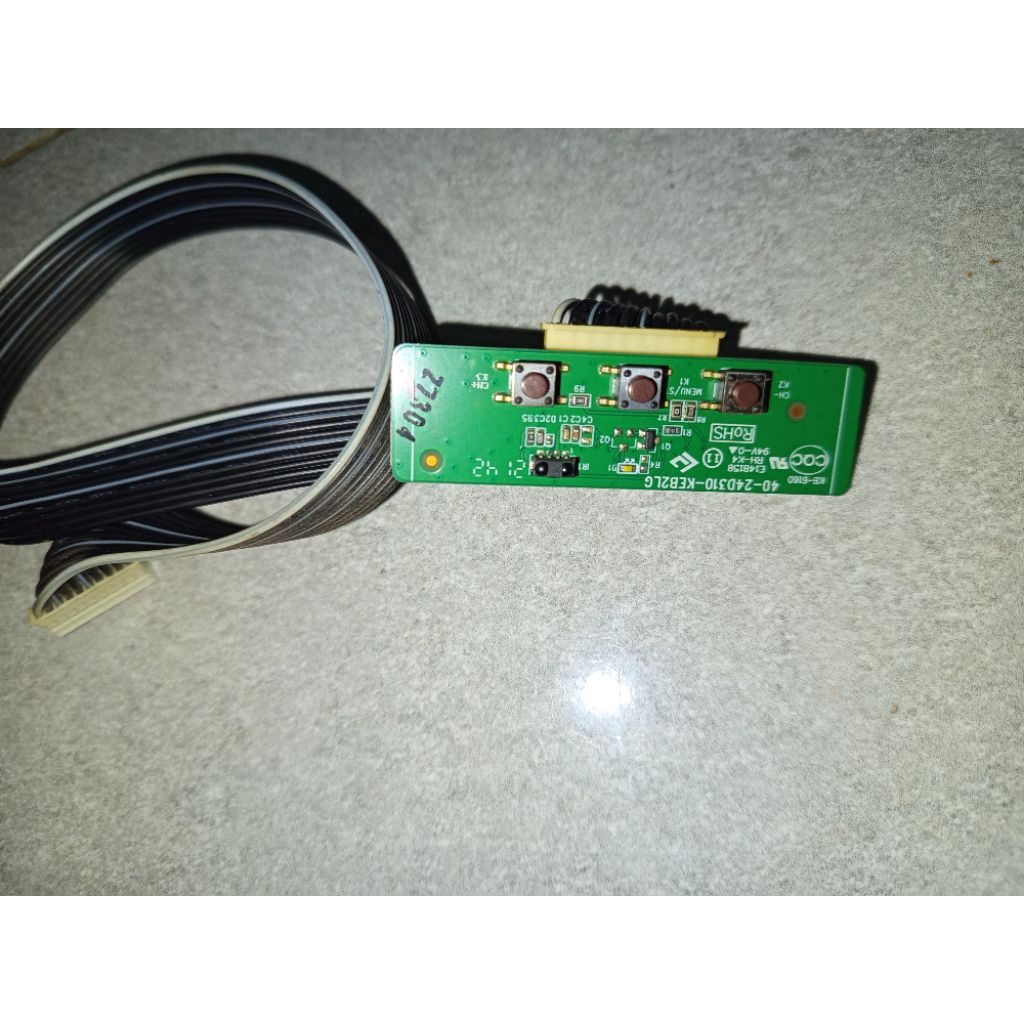 TOMBOL SENSOR IR TV TCL 24D3000A