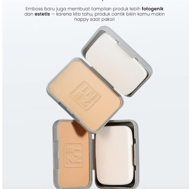 Refil Bedak padat Inez ppc