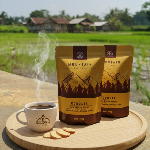 Kopi stamina Robusta Jahe Merah Bromo 200g Kopi Herbal Hangat Pria Sejati murah