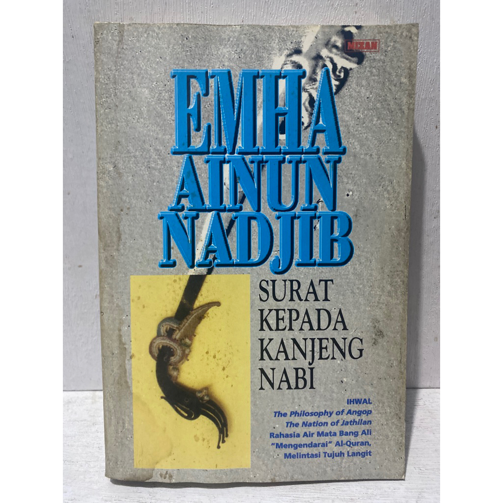 Buku Original SURAT KEPADA KANJENG NABI - EMHA AINUN NADJIB