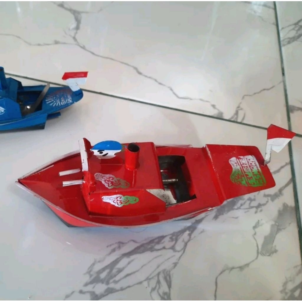 Kapal otok-otok BESAR mainan kapal tempo doeloe