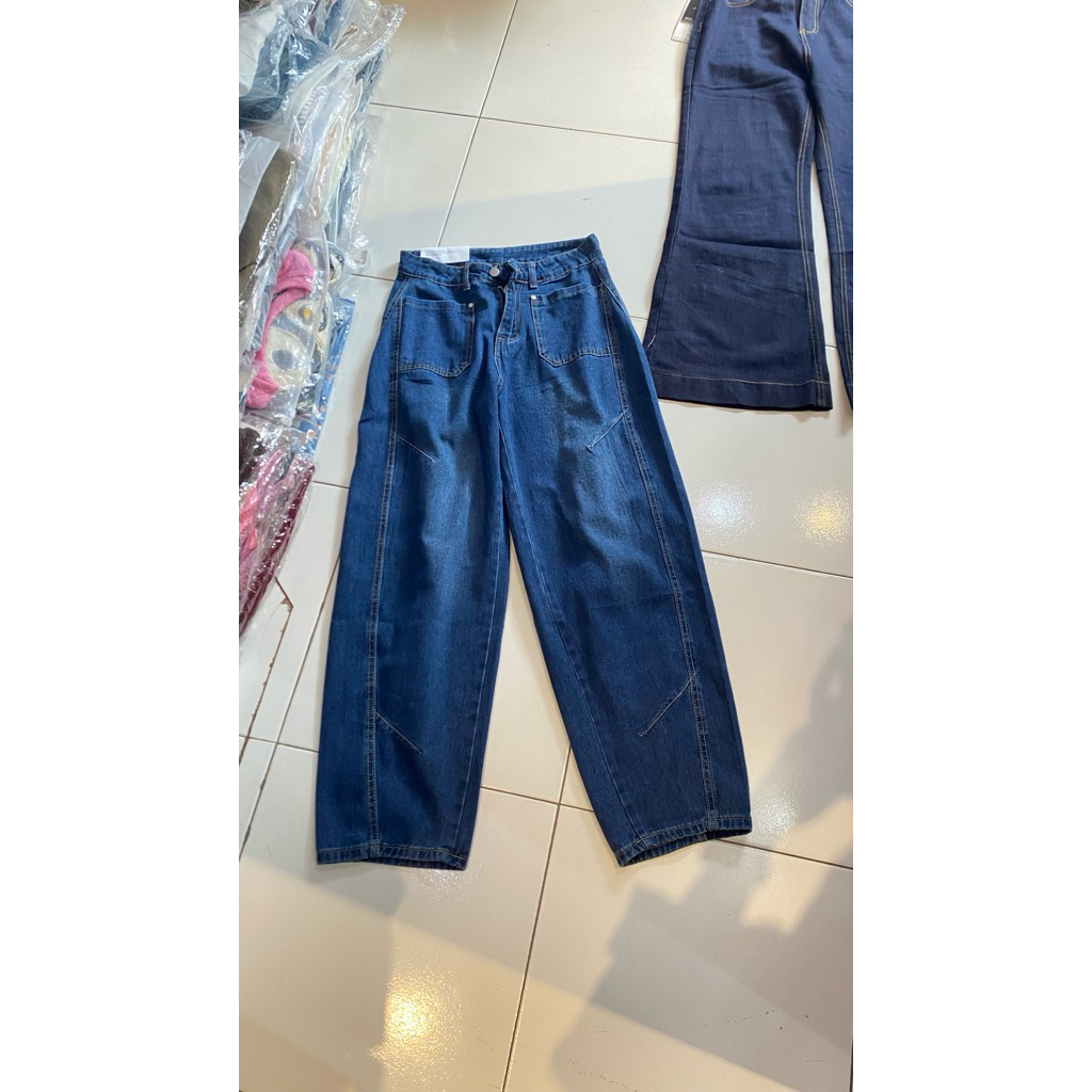 dylla boutiquee celana jeans barrel