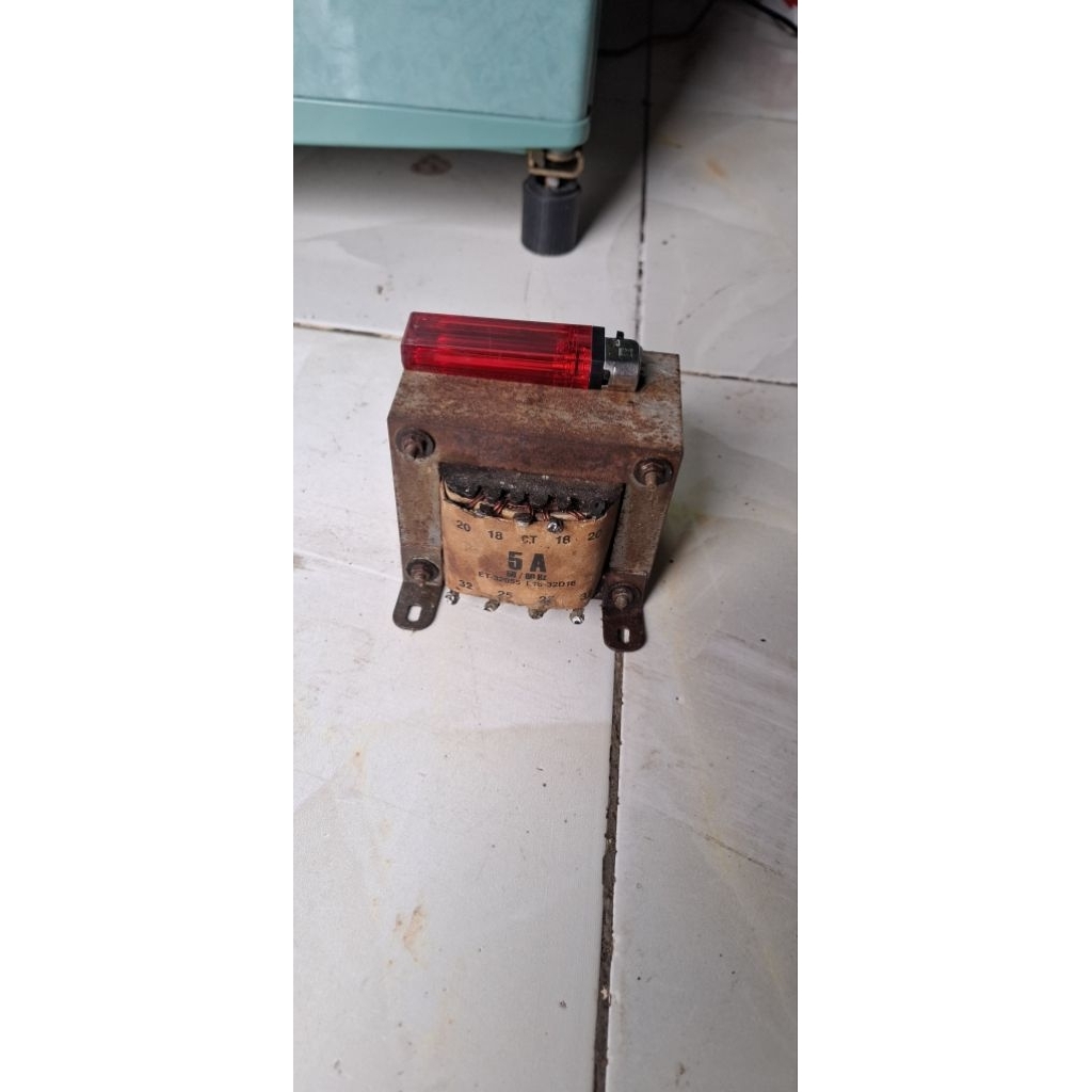trafo era 5ampere besar 32volt ct