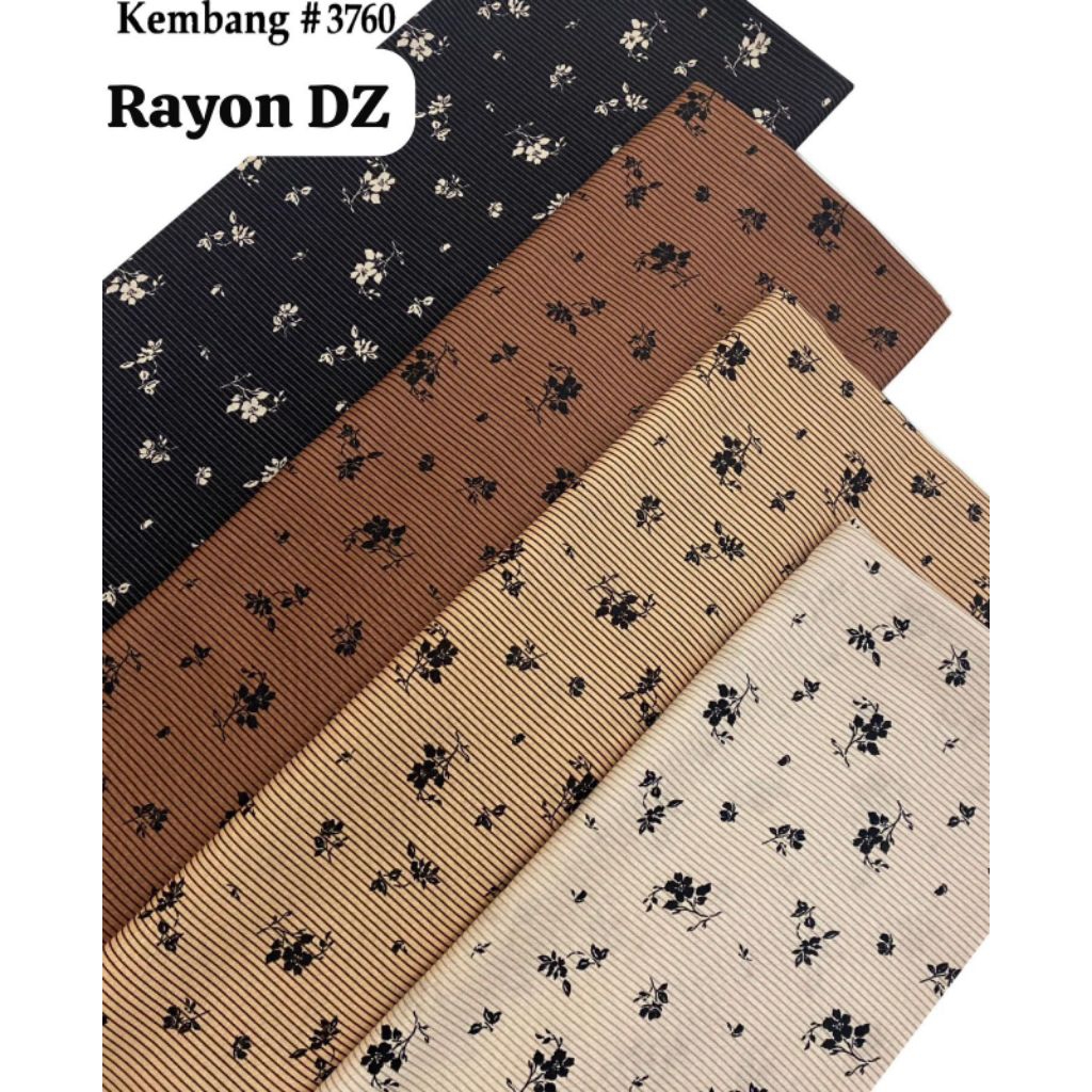 ( 0.5" Meter ) _Kain Katun Rayon Viscose Premium/Kain Rayon Premium/Kain Katun Rayon viscose Premium