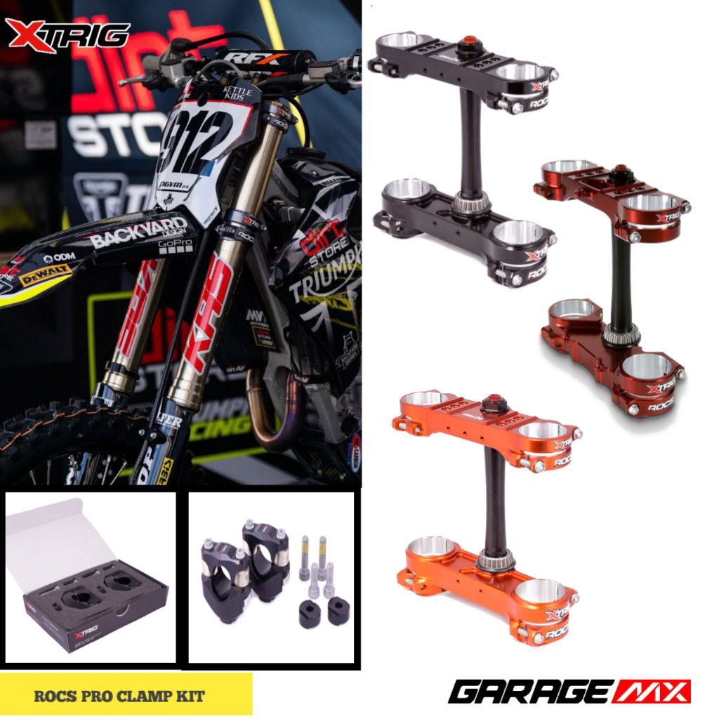 XTRIG TRIPLE CLAMP KTM .SEGI TIGA KTM XTRIG . TRIPLE CLAMP KTM