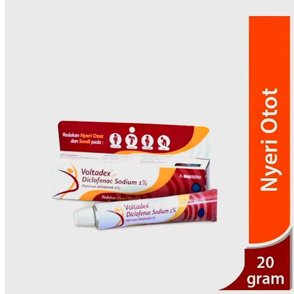 Voltadex Gel 20gram - OBAT NYERI OTOT DAN PERSENDIAN