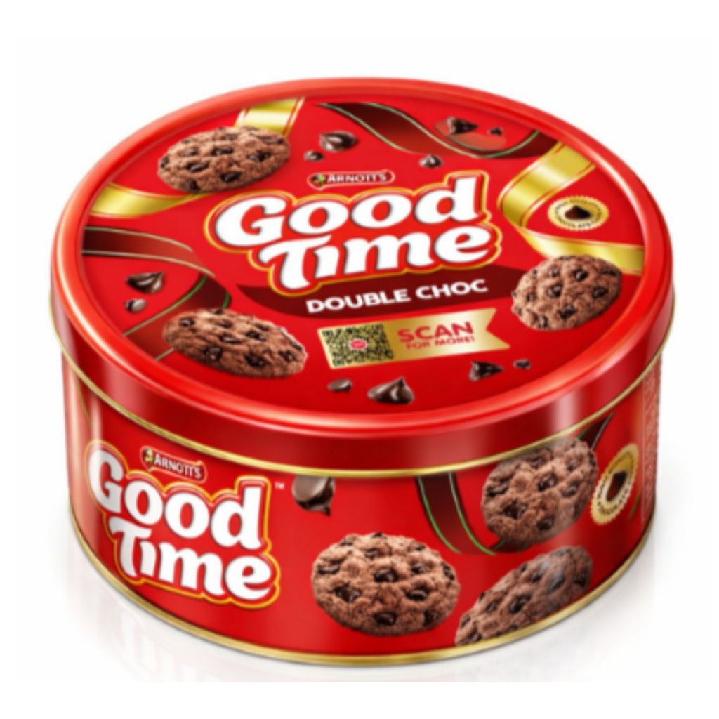 Good Time Cookies Assorted 133g kaleng