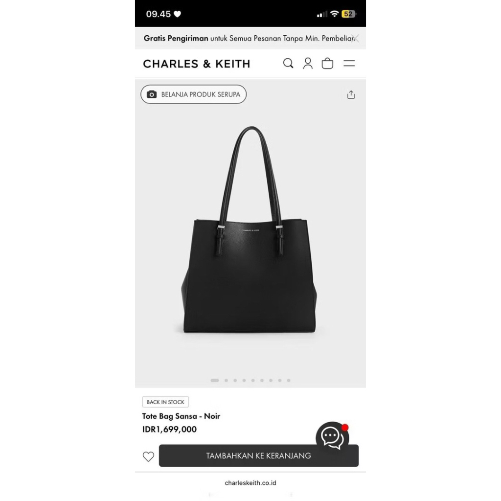 Preloved Tote Bag CnK ORI