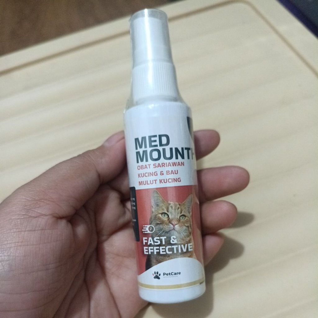 Obat Sariawan & Bau mulut Kucing