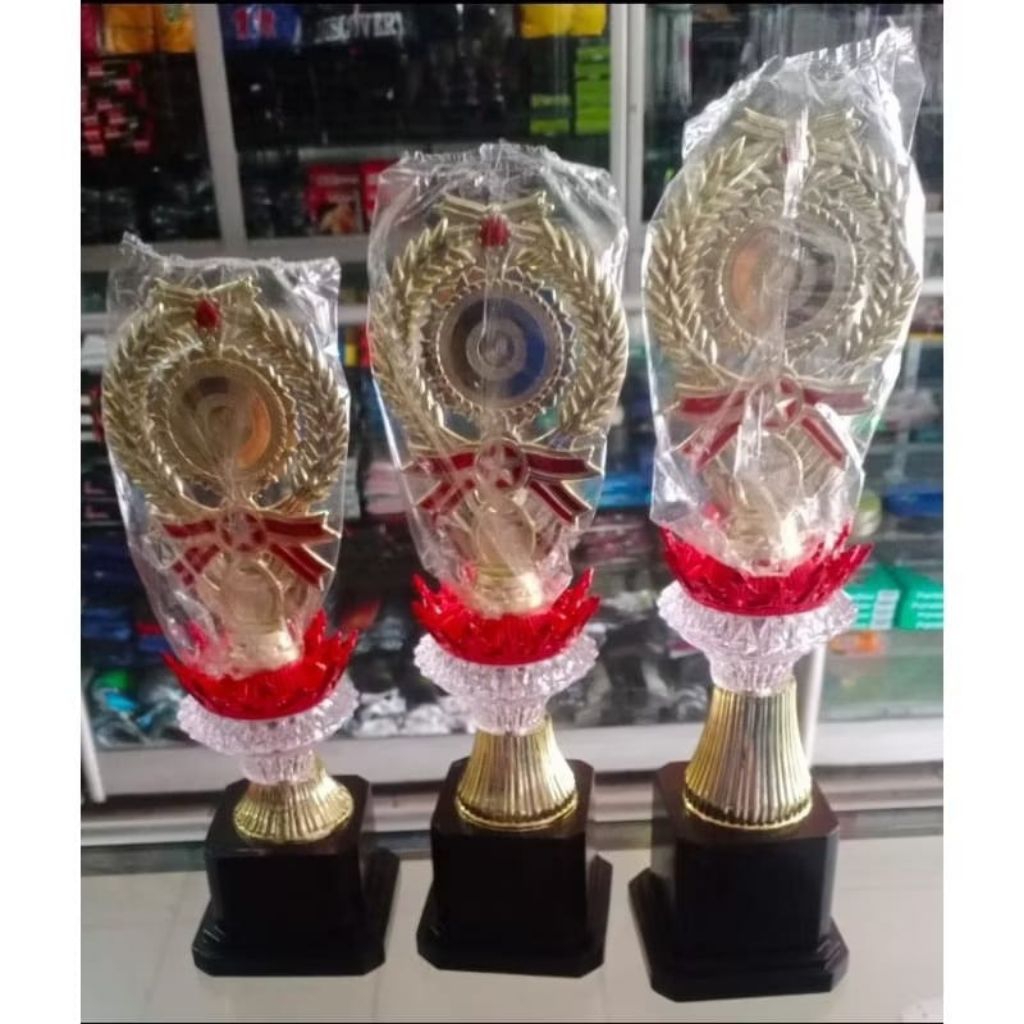 Piala plastik part akrilik 1 set