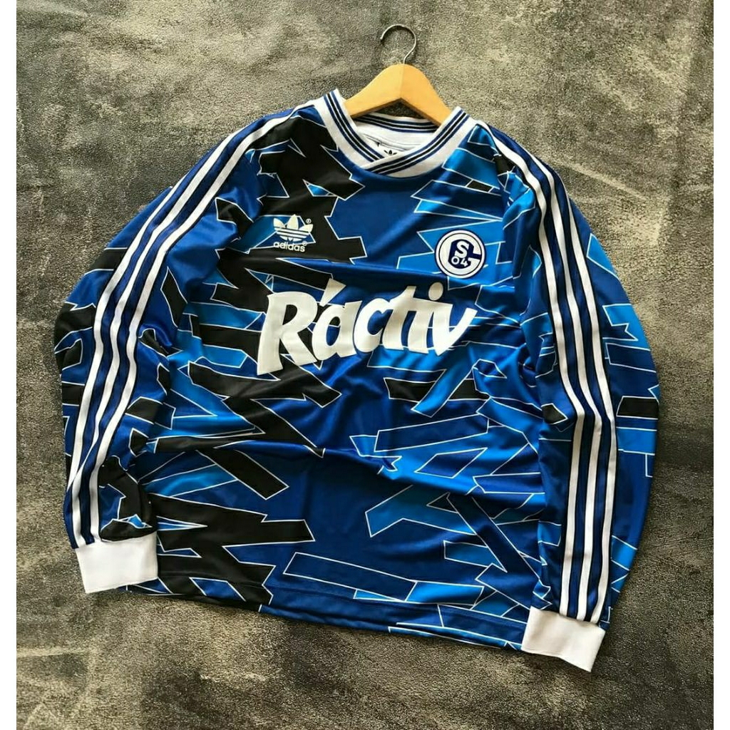 LONGSLVEE JERSEY RETRO SCHALKE HOME 1993/1994