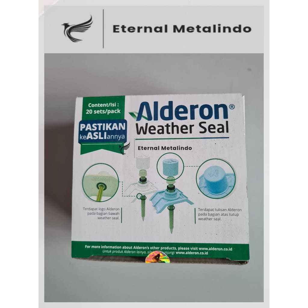 Baut Roofing Alderon RS / Skrup Ruping Weather Seal Roma / Sekrup Greca