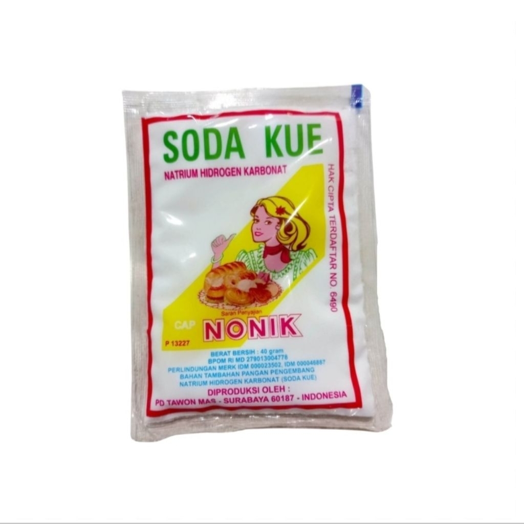 SODA KUE • Soda Kue Cap Nonik 40gram