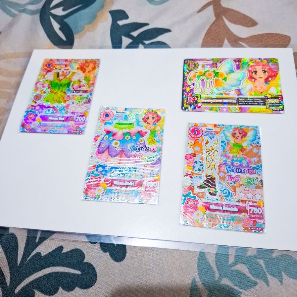 Kartu Aikatsu Premium Aurora Fantasy Bloom Fullset 100% Original Official Indonesia