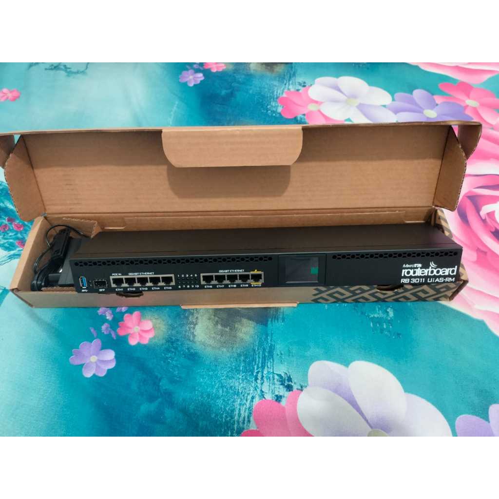 Router Board Mikrotik RB 3011 UiAS-RM - NEW/BARU/EKS PROJECT TDK TERPAKAI