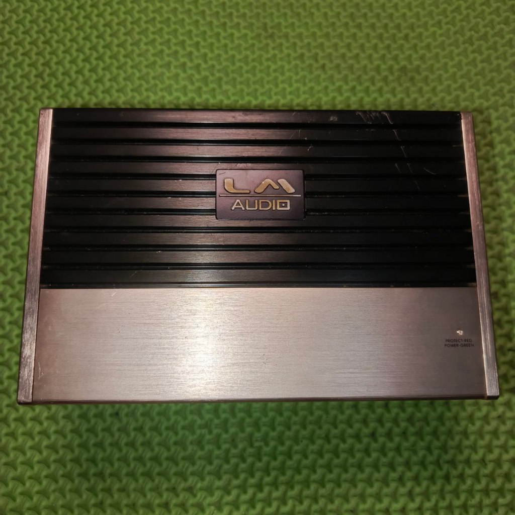 Power Monoblok LM Audio Monoblock Kondisi Bekas Normal