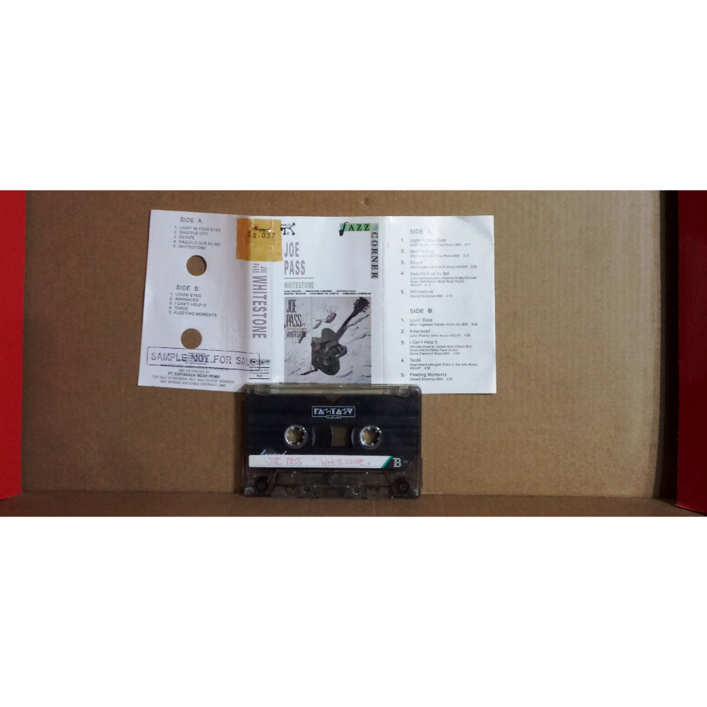 JOE PASS - WHITESTONE - Kaset