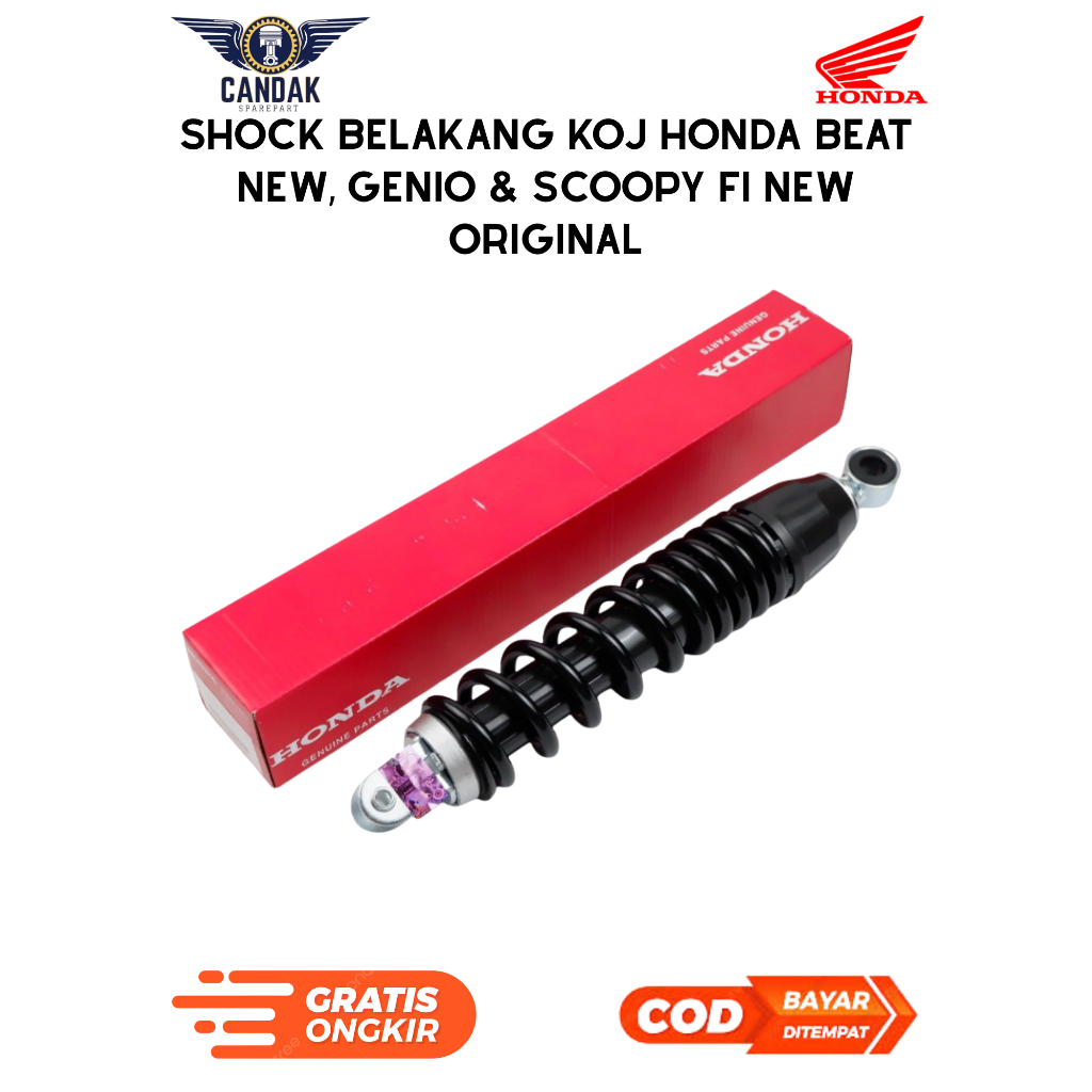 Shock Belakang Beat New Ori / Shock Belakang Genio / Shock Honda Scoopy FI New - K0J