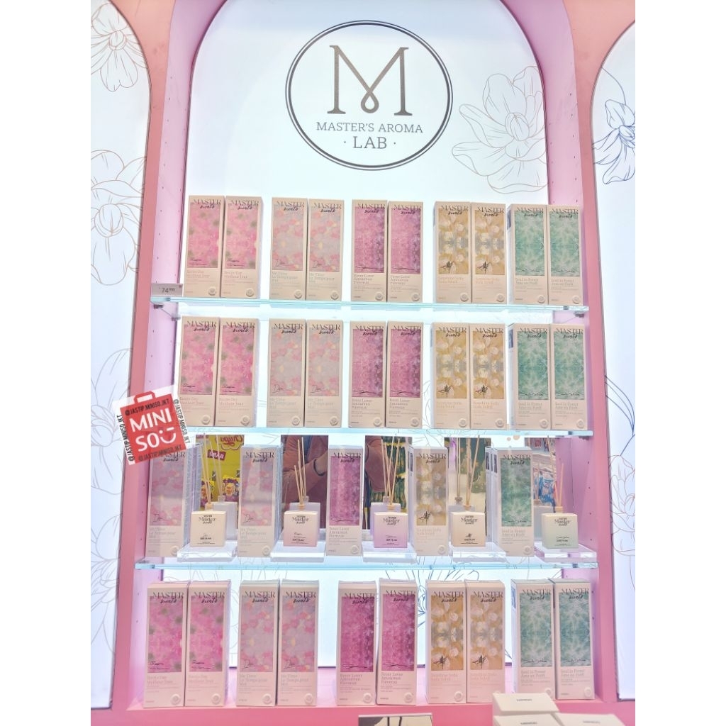 MINISO Reed Diffuser Fragrance Identity Series (45ml) ME TIME / FEVER LOVER / BESTIE DAY / SUNSHINE 