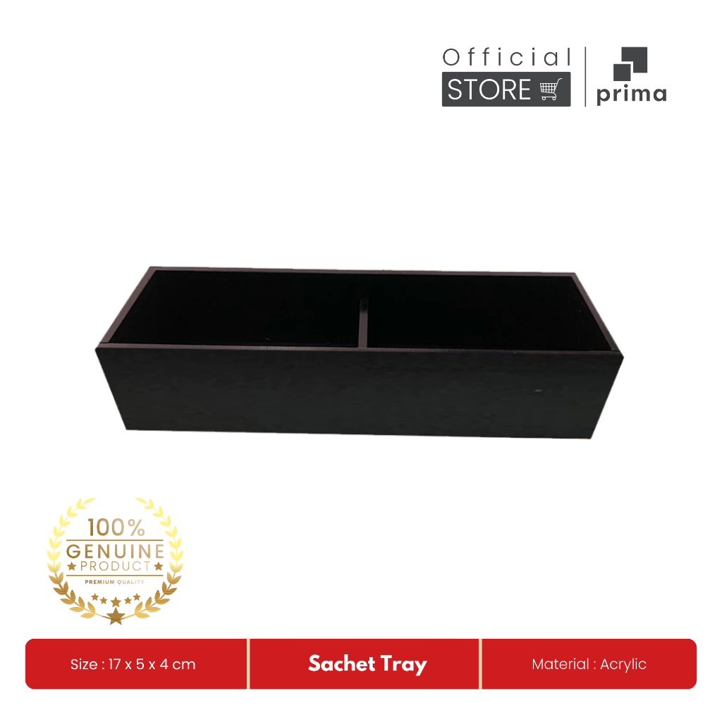 Tempat Penyimpanan Sachet Teh Kopi | Tatakan Kopi Sachet | Coffee and Tea Sachet Tray Acrylic For Ho