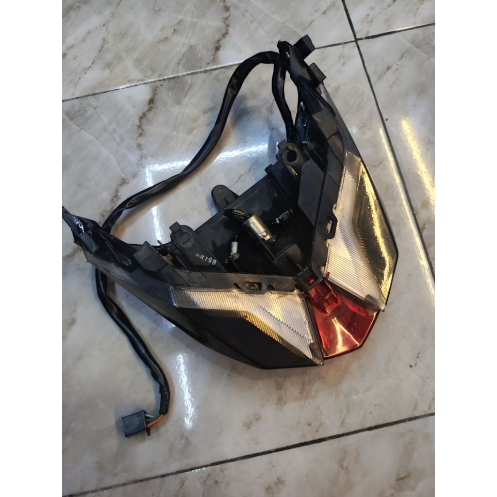 stoplamp copotan motor beat esp sudah pakai led running normal