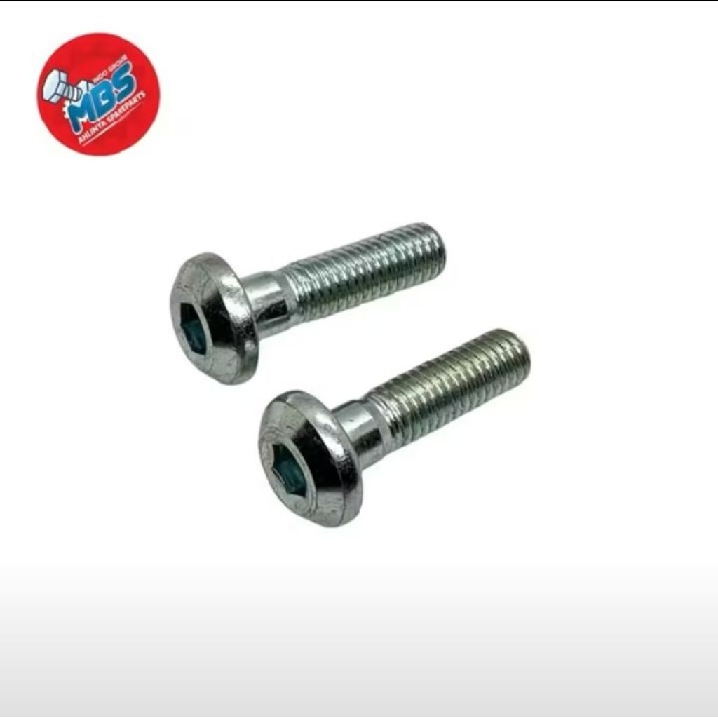 MBS Baut Fullstep Baut Setep Pinjakan Kaki Fullstep Yamaha R25 MT25 Original Baut 12 Kunci L