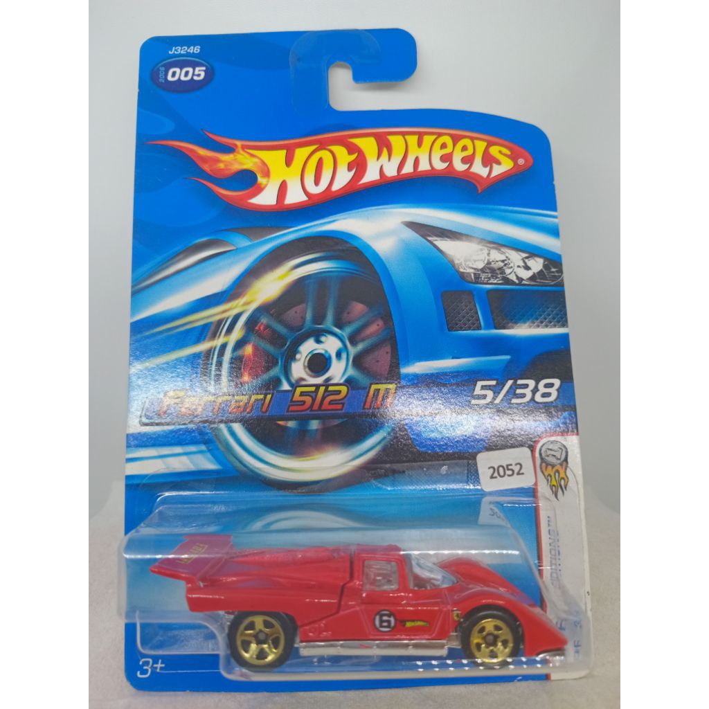Hotwheels Ferrari 512 M Include Protector