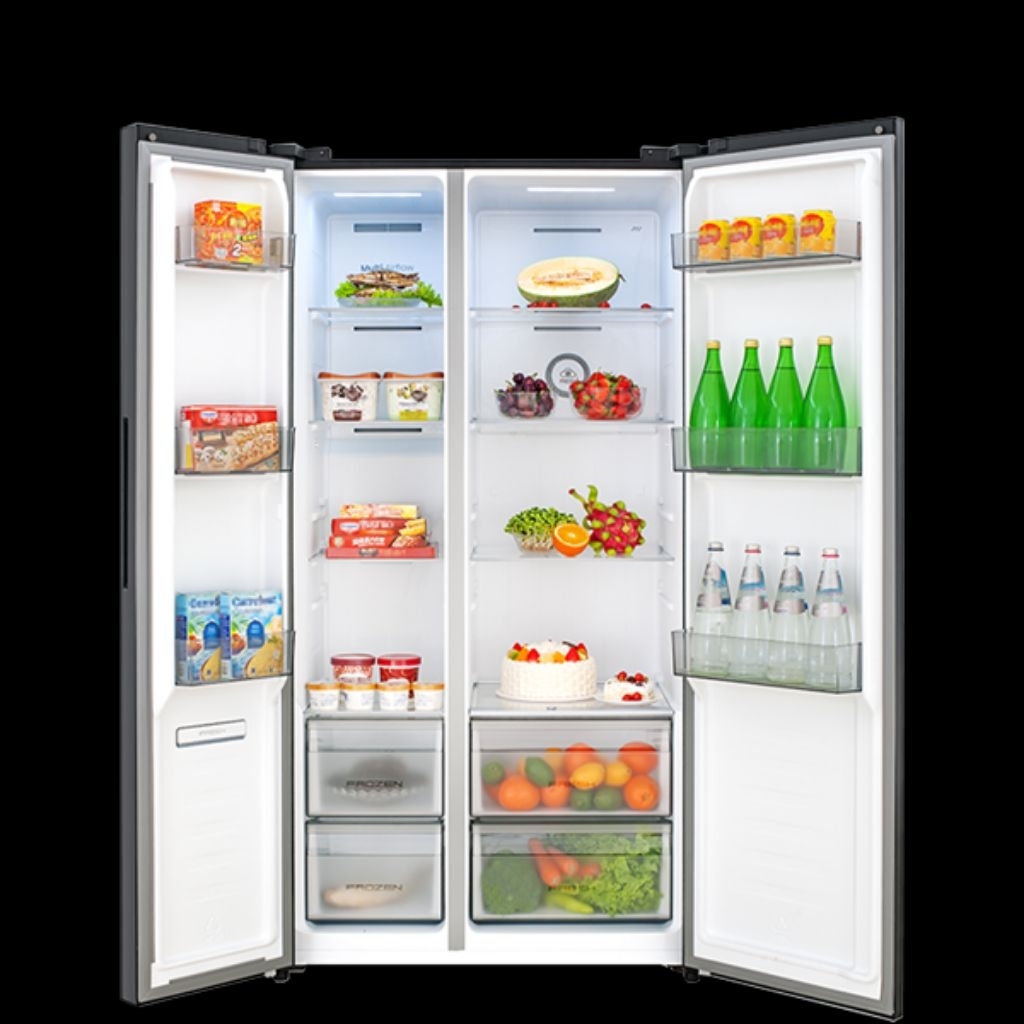 KULKAS SIDE BY SIDE HISENSE RS708N4IWU