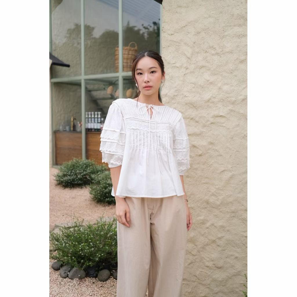 AMERY TOP WHITE LEBIJOU