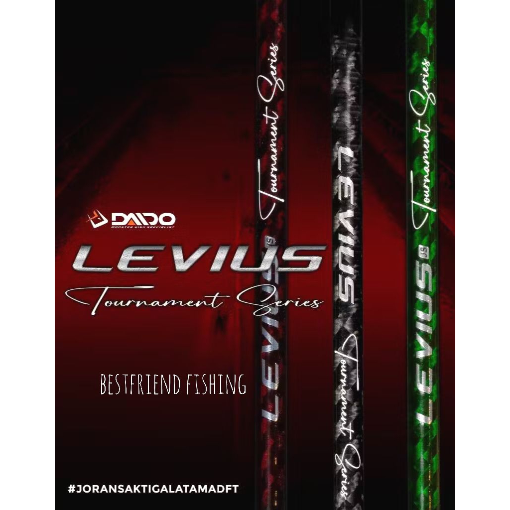 JORAN DAIDO LEVIUS - FULL EVA RING FUJI GUIDES - joran pancing