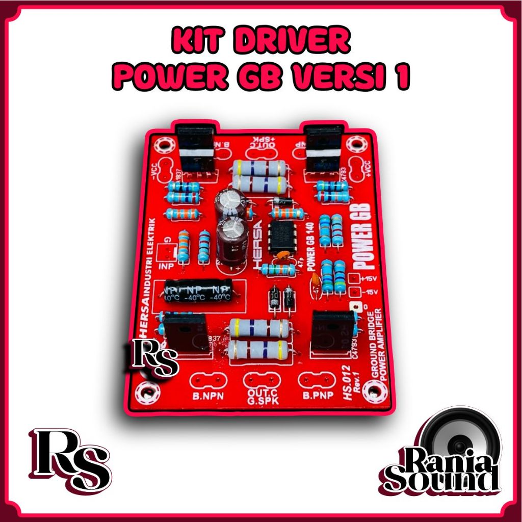 (DRIVER) Driver GB 140 Watt Versi 1 ups