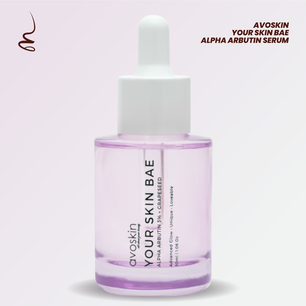 Avoskin Serum Your Skin Bae Alpha Arbutin 30ml Untuk Flek Hitam, Bekas Jerawat, Kulit Kusam
