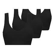 Bra luntur hitam tanpa kawat seamless push up bra