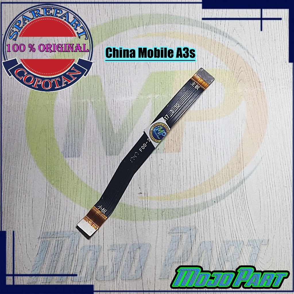 China Mobile A3s Fleksibel Flexible Penghubung Mesin UI Board Original Copotan | Mojo Part
