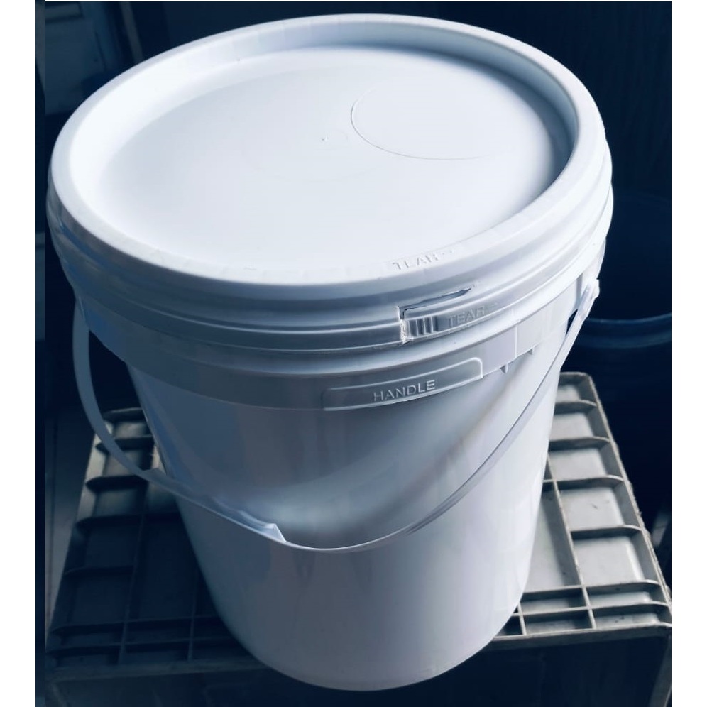 ember bekas cat 25kg putih polos - Putih