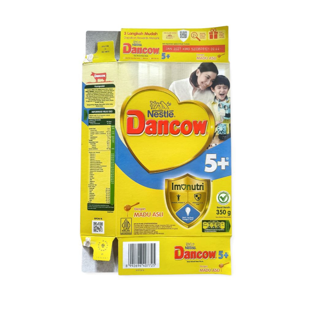Kardus Susu Bekas Dancow